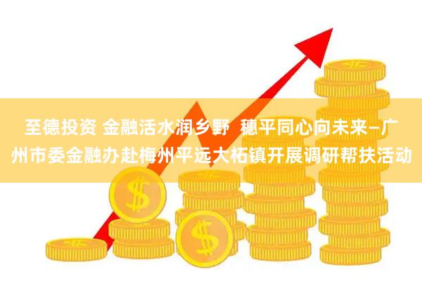 至德投资 金融活水润乡野  穗平同心向未来—广州市委金融办赴梅州平远大柘镇开展调研帮扶活动